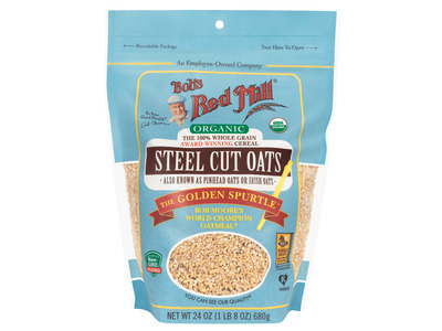 Organic Steel Cut Oats 4/24oz